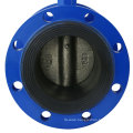 Bundor butterfly valve electric ac 12v  electric double flange butterfly valve